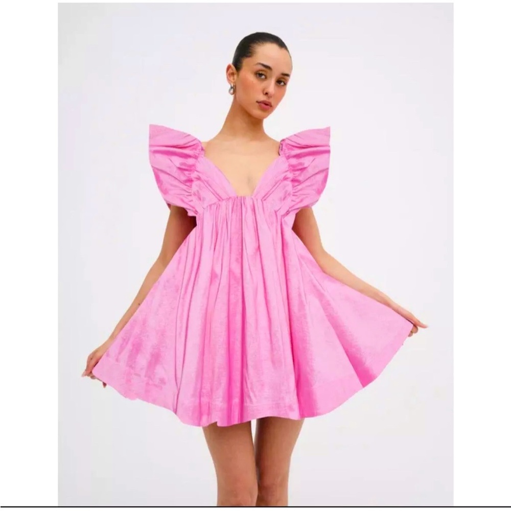 For Love And Lemons Clementine Mini Dress Pink Small and XL New NWT $249